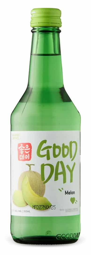 Good Day Soju Drink, Melon (360 ml)