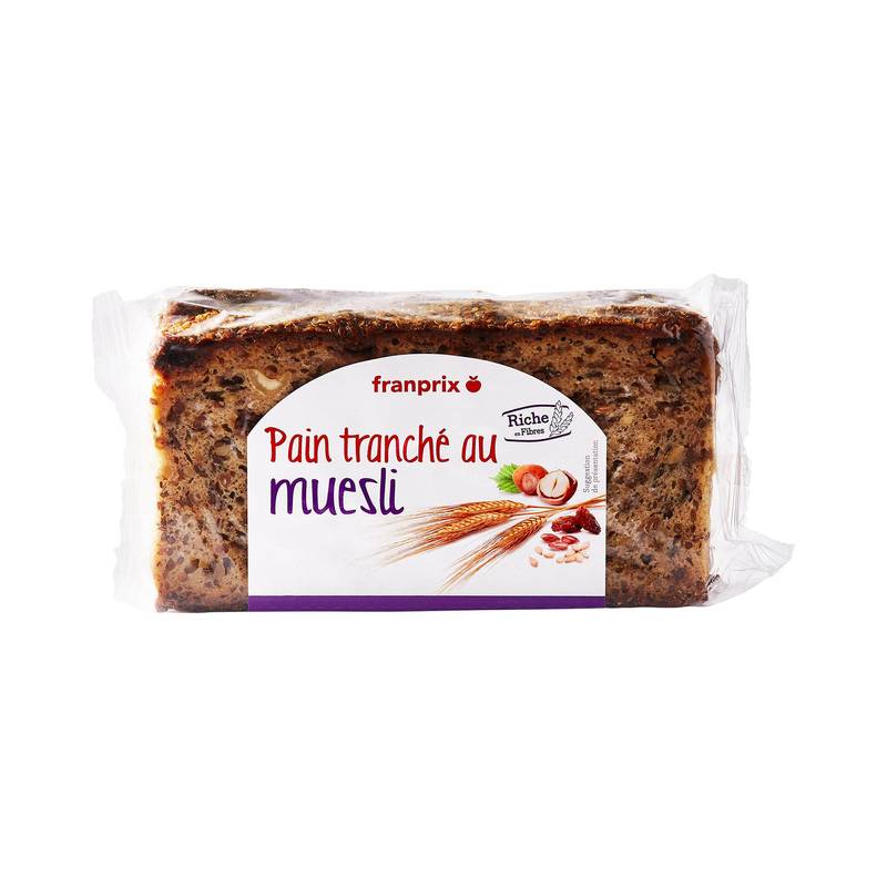 Franprix - Pain tranché au muesli (400g)