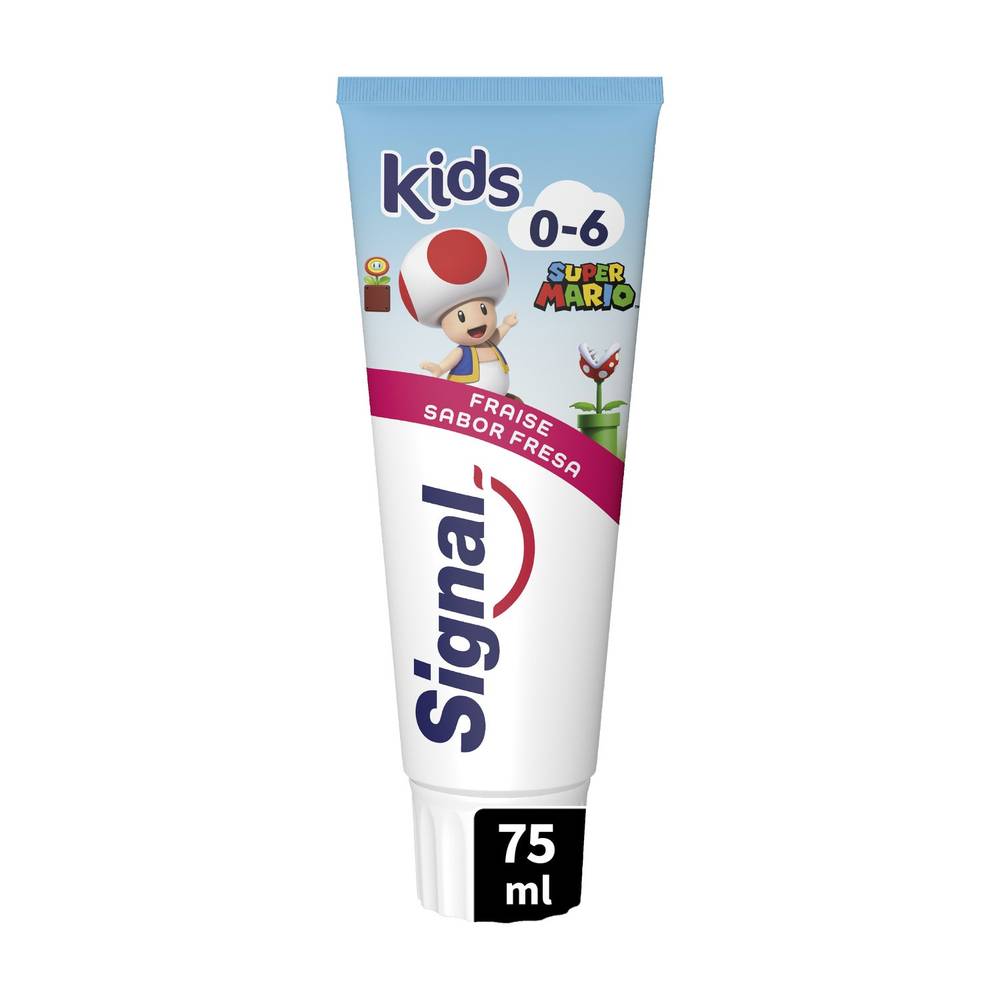 Signal - Dentifrifice enfants, fraise (75ml)