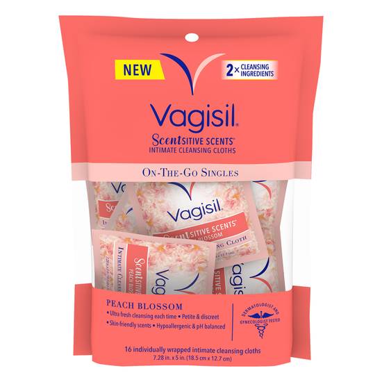 Vagisil Intimate Cleansing Cloths (16 ct)