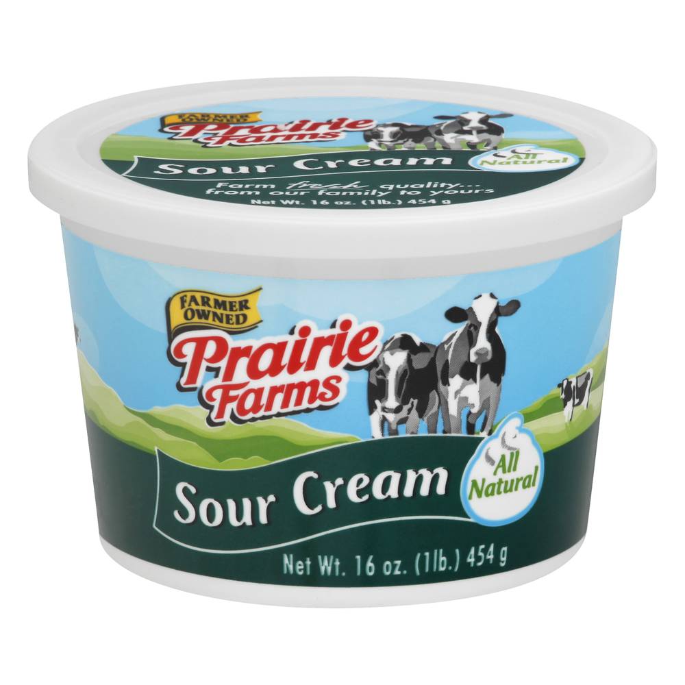 Prairie Farms All Natural Sour Cream (1 lbs)