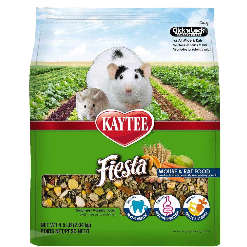 KAYTEE® Fiesta Mouse & Rat Food (Size: 4.5 Lb)