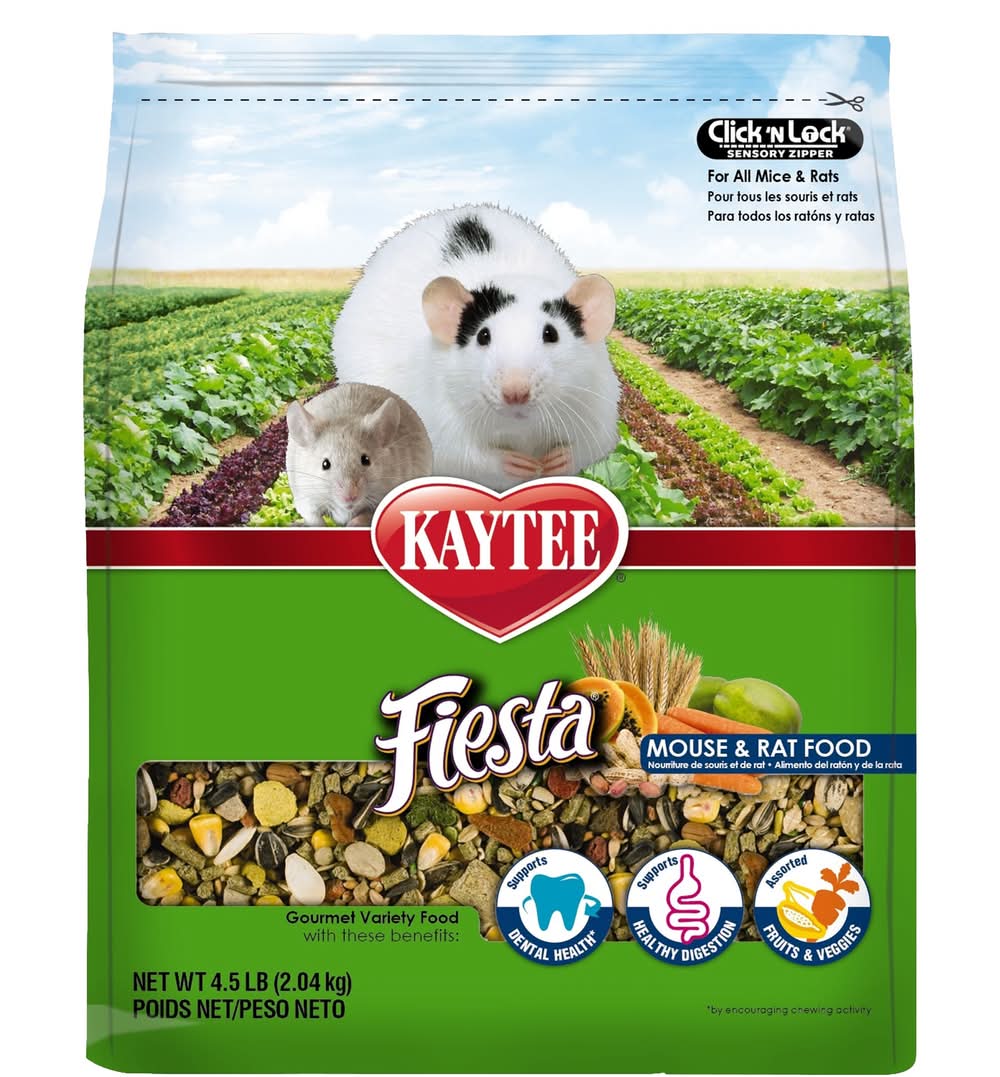 KAYTEE® Fiesta Mouse & Rat Food (Size: 4.5 Lb)