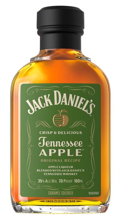 Jack Daniel's Tennessee Apple Flavored Whiskey (100 ml)