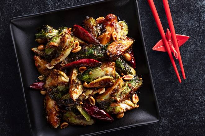 Kung Pao Brussels Sprouts