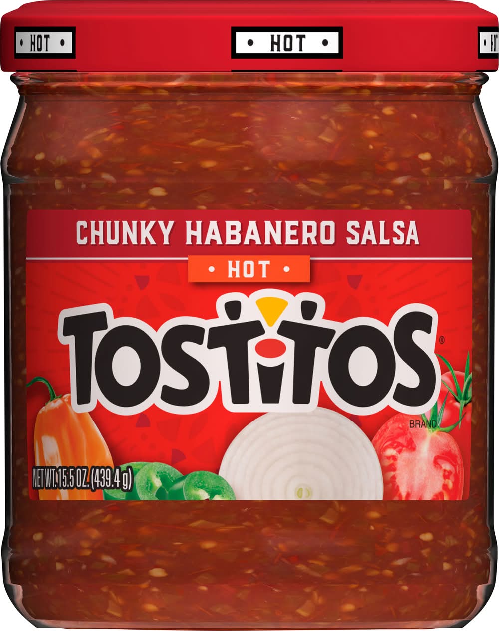 Tostitos Hot Salsa, Chunky Habanero (15.5 oz)