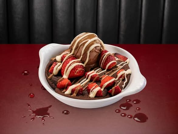 Head-rolling Brownie Fondue Cookie Dough