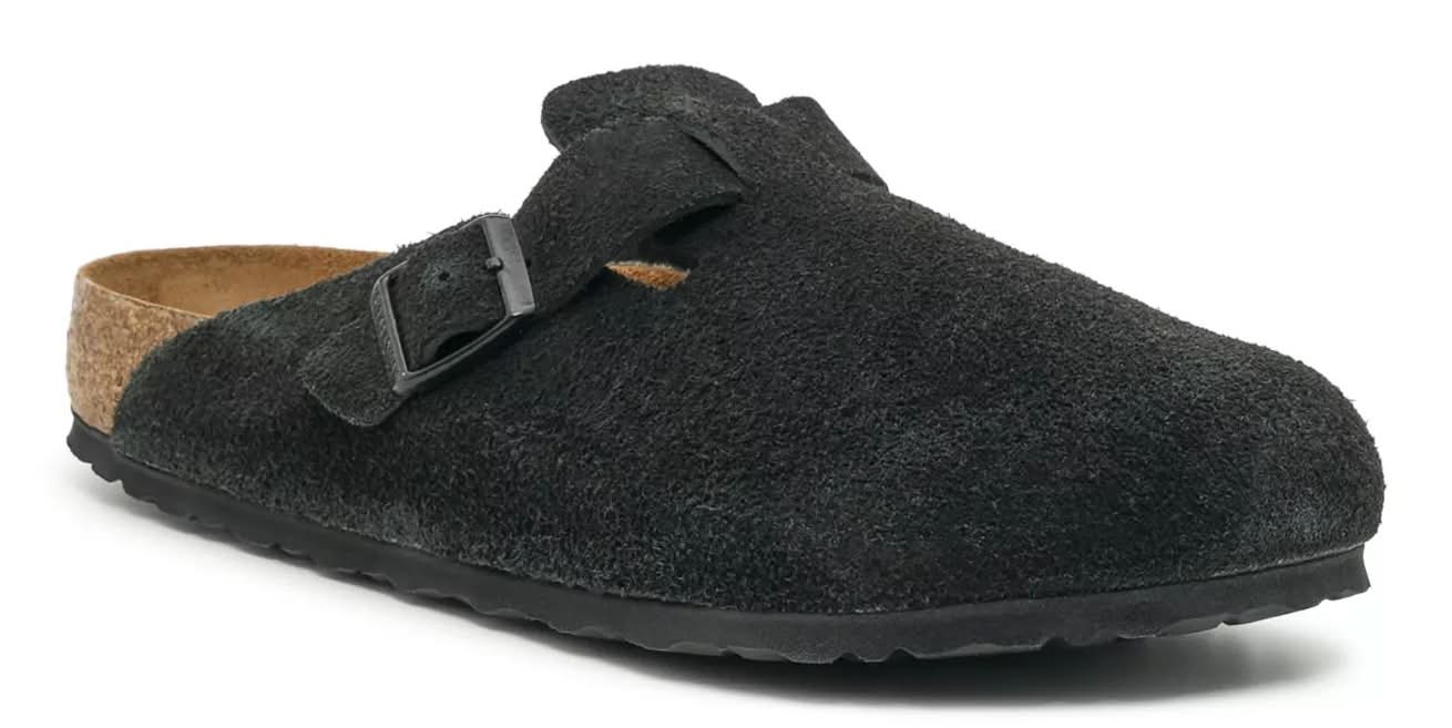 Birkenstock Boston Clog - Men'S (Black Regular/Wide - EU 45 / US Mens 12-12.5 / Womens 14-14.5)