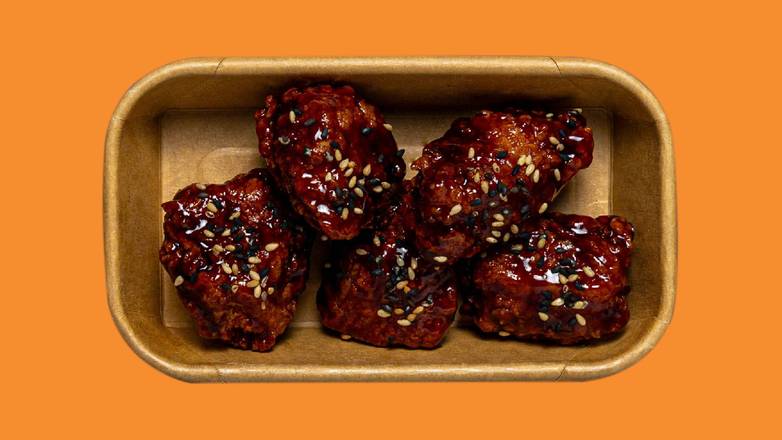 mini teriyaki fried chicken bites