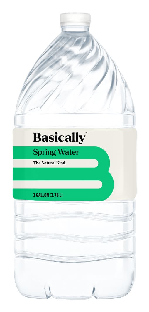 Basically, Natural Spring Water (1 gal)
