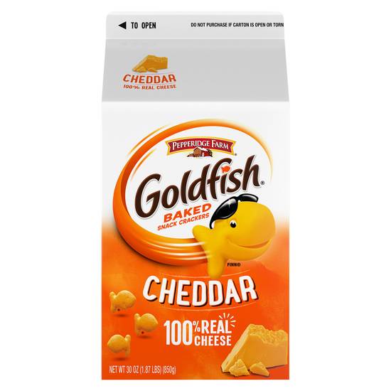 Pepperidge Farm Goldfish Baked Cheddar Snack Crackers