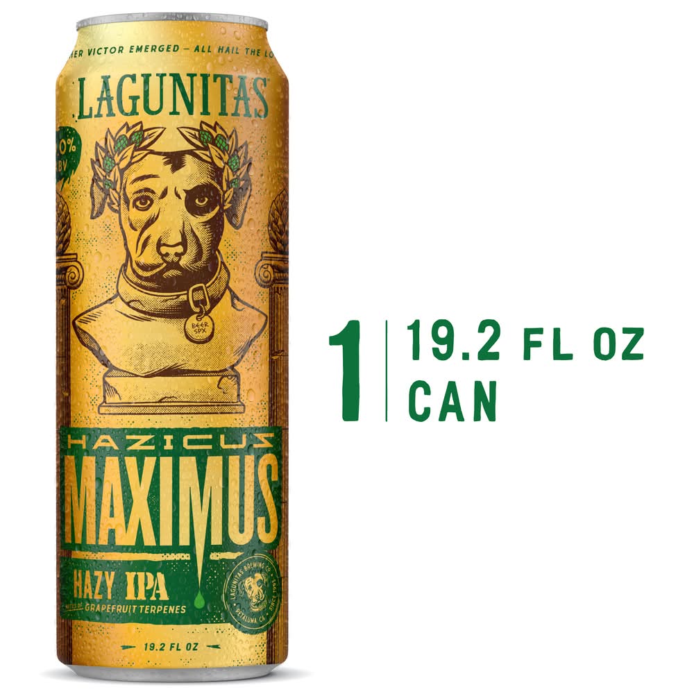 Lagunitas Hazicus Maximus Hazy Ipa Beer (19.2 fl oz)