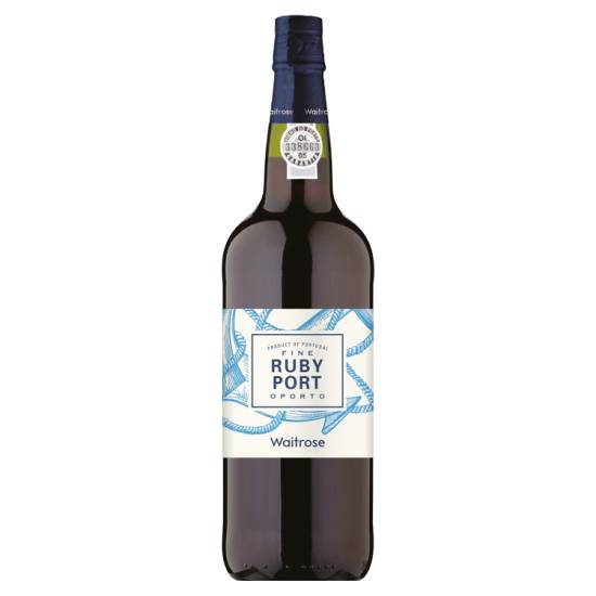 Waitrose Fine Ruby Port Red Wine (750 ml)