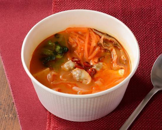 【軽食】NLまるごと豆腐入りチゲスープ