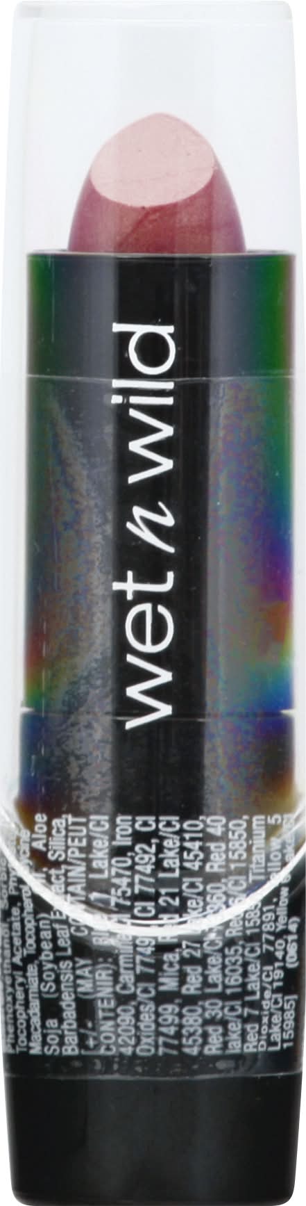 wet n wild Dark Pink Frost Silk Finish Lipstick (0.2 oz)