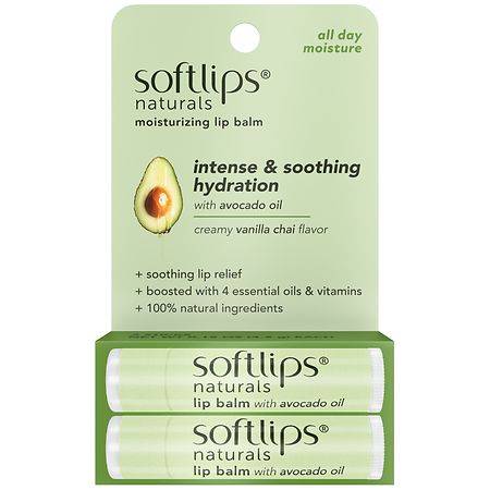 Softlips Naturals Lip Balm With Avocado Oil (0.3 oz)