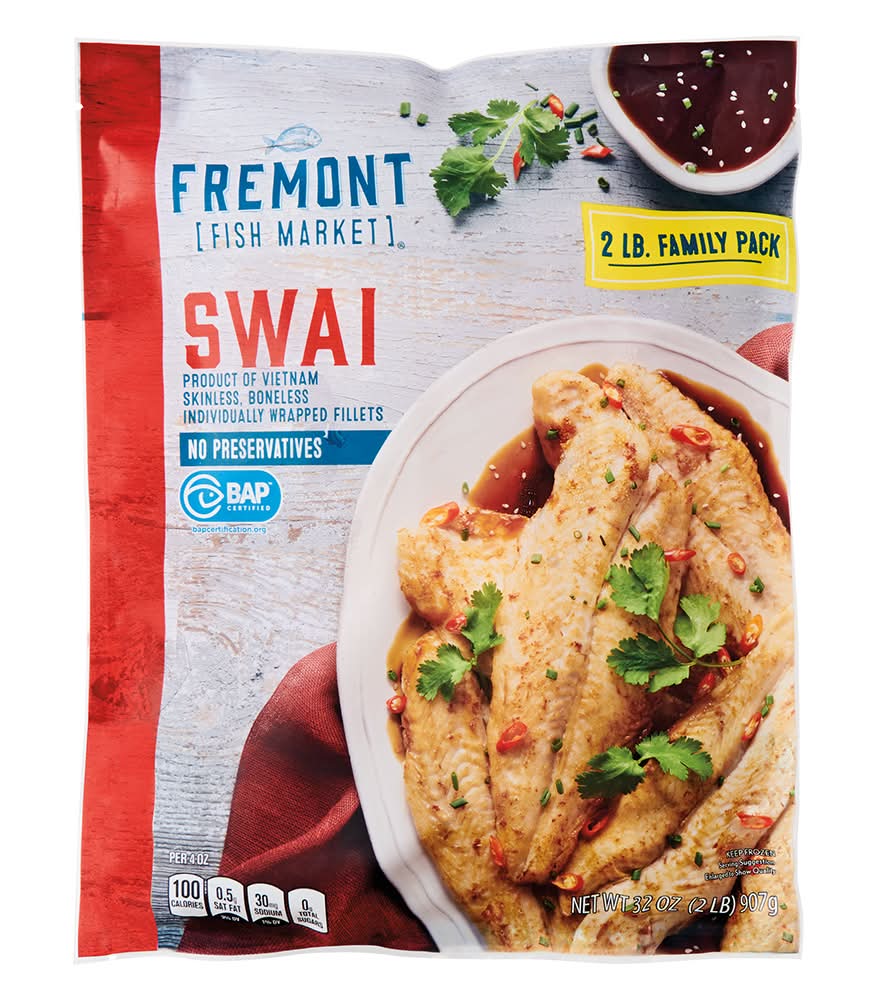 Fremont Fish Market Swai Fillets (2 lbs)