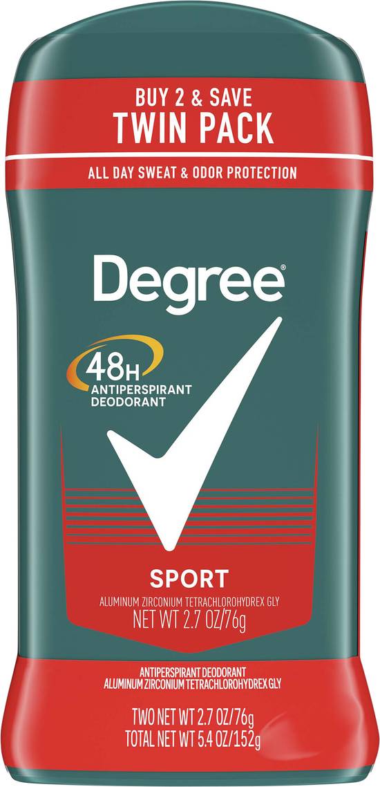 Degree Men Original Antiperspirant Deodorant Sport (2 ct)