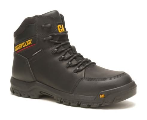 Cat Resorption Waterproof Composite Toe Hiker Boot, Black, 10 Wide