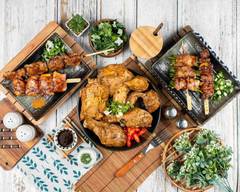 士林夜市 買串燒烤