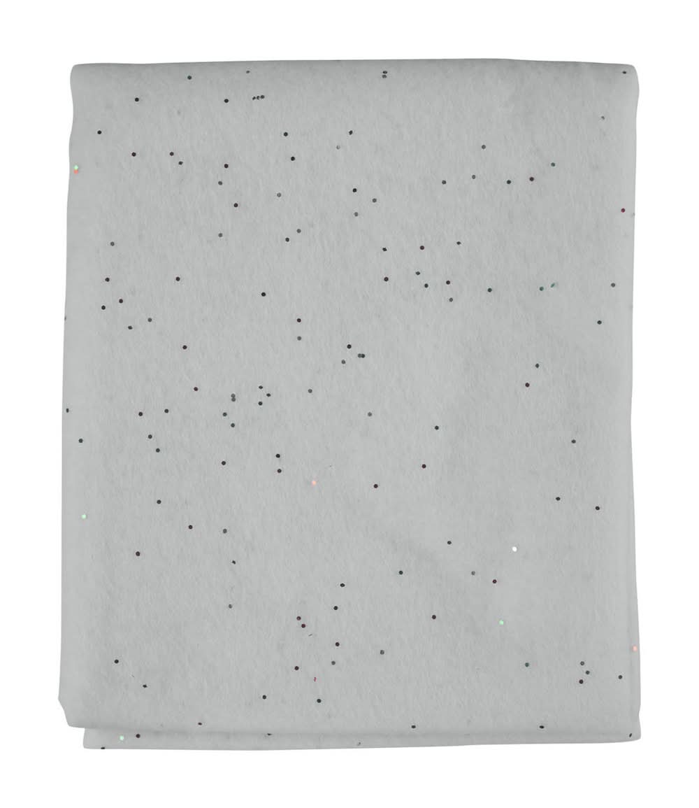 Holiday Style Decorative Snow Sheet, 32x40 in, White