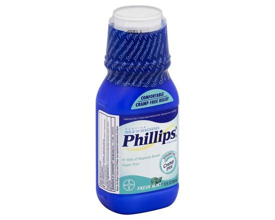 Phillips' · Fresh Mint Milk of Magnesia Sugar & Cramp Free (12 fl oz)
