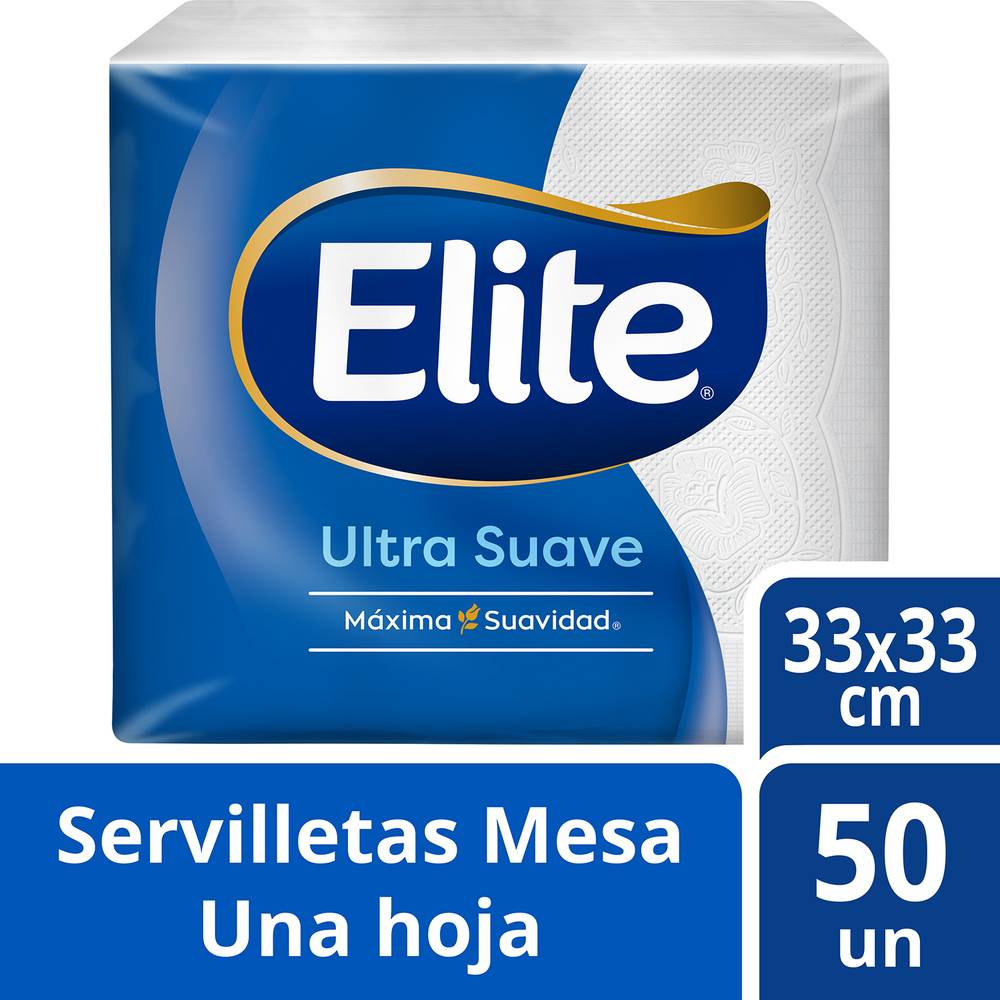 Elite · Servilletas de mesa (50 un)