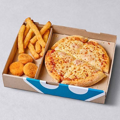 Pizza Margherita + 2 Optionen