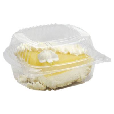 Bakery Pie Slice Lemon Cream