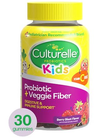 Culturelle Natural Berry Blast Daily Probiotic + Prebiotic Kids Gummies