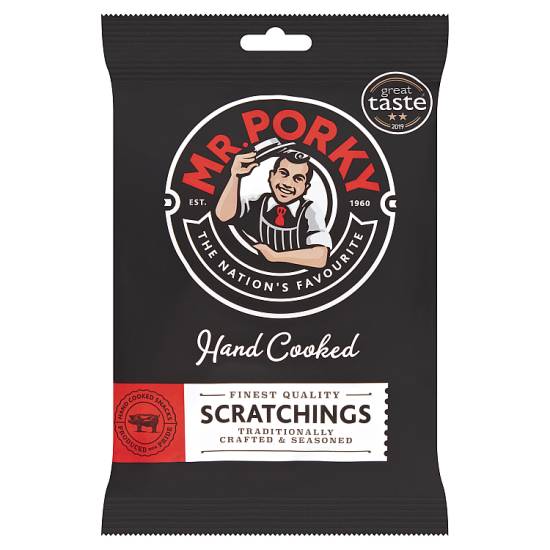 Mr. Porky Hand Cooked Scratchings