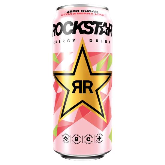 Rockstar Energy Drink Strawberry & Lime (500 g) (strawberry-lime )