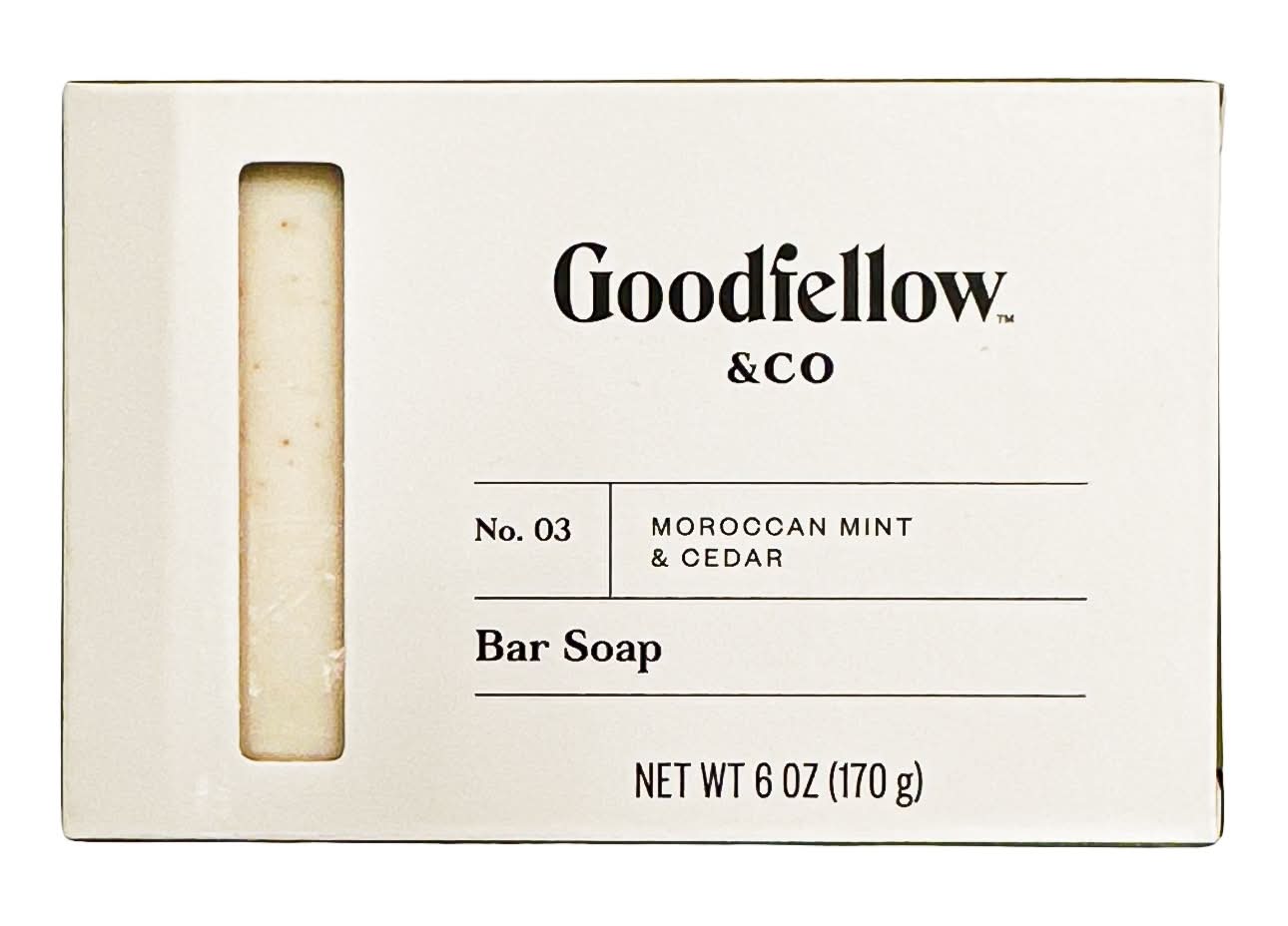 Goodfellow & Co. Bar Soap, Moroccan Mint-Cedar (6 oz)