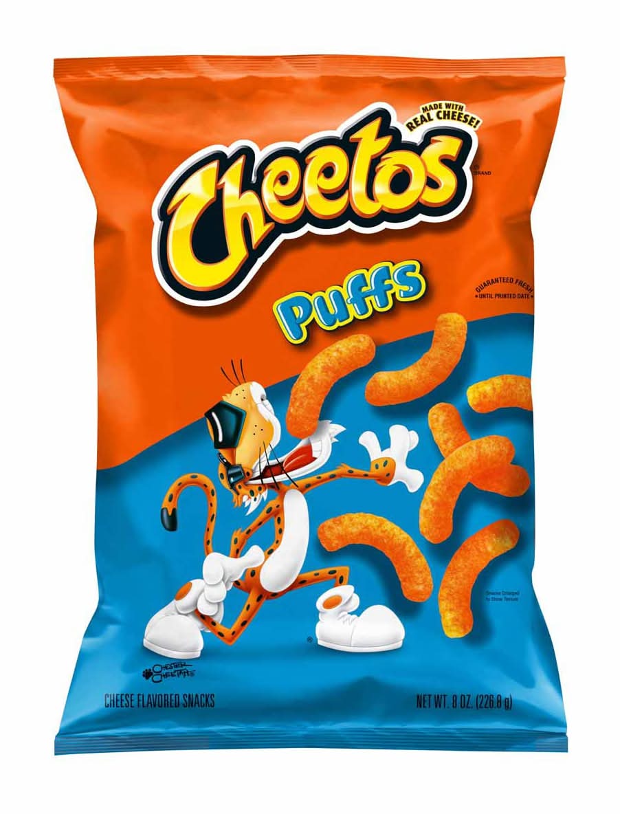 Cheetos Puffs Cheese Flavored Snacks 8 Oz