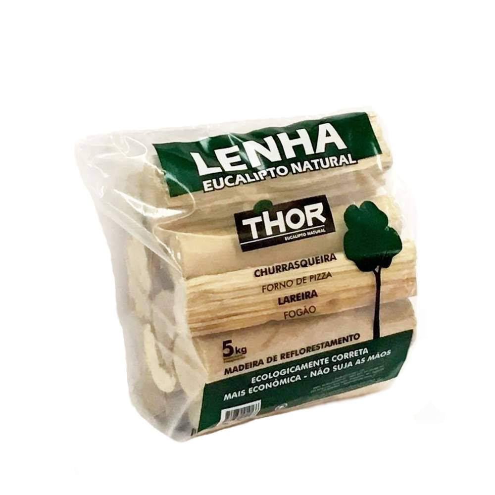 Thor lenha de eucalipto natural (5 kg)