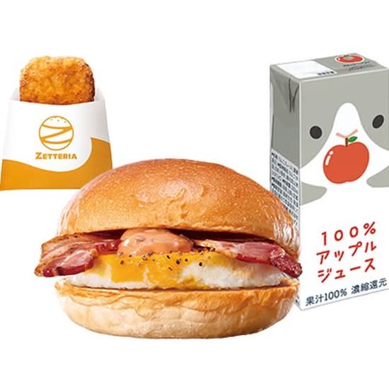 キッズベーコンエッグサンド　モーニングキッズセット Kids Bacon Egg Sandwich Set
