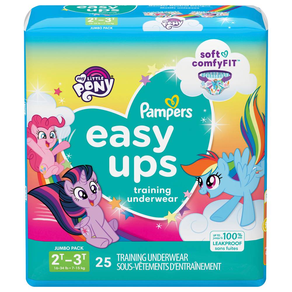 Pampers Easy Ups Jumbo pack Trolls Training Underwear (25 ct)