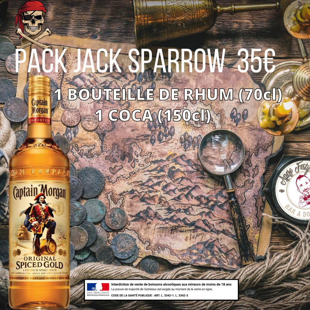 PACK JACK SPARROW