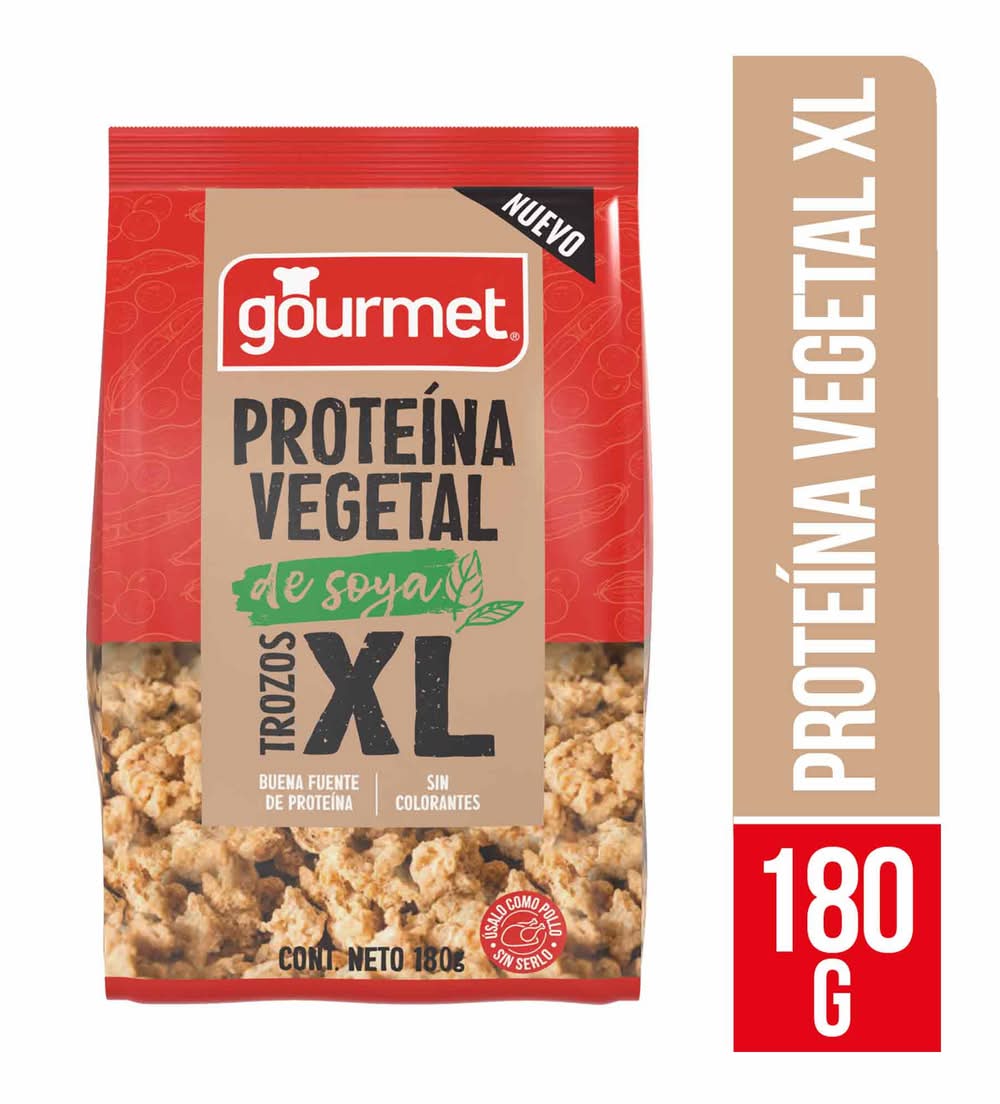 Gourmet · Protenía vegetal de soya (180 g)