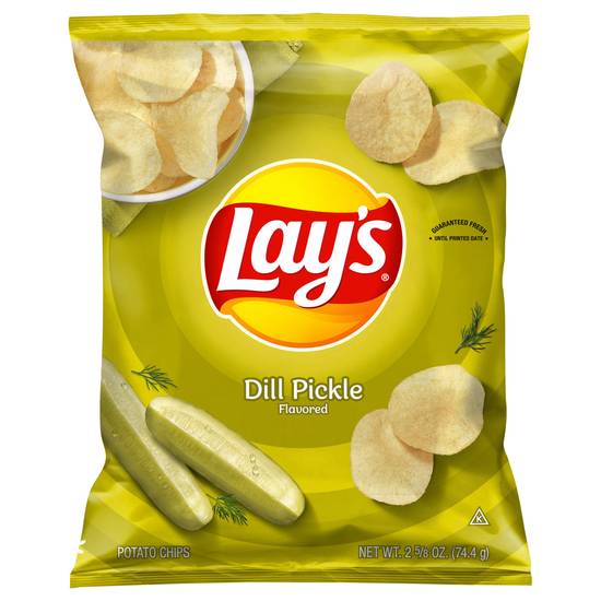 Lay's Potato Chips (dill pickle)