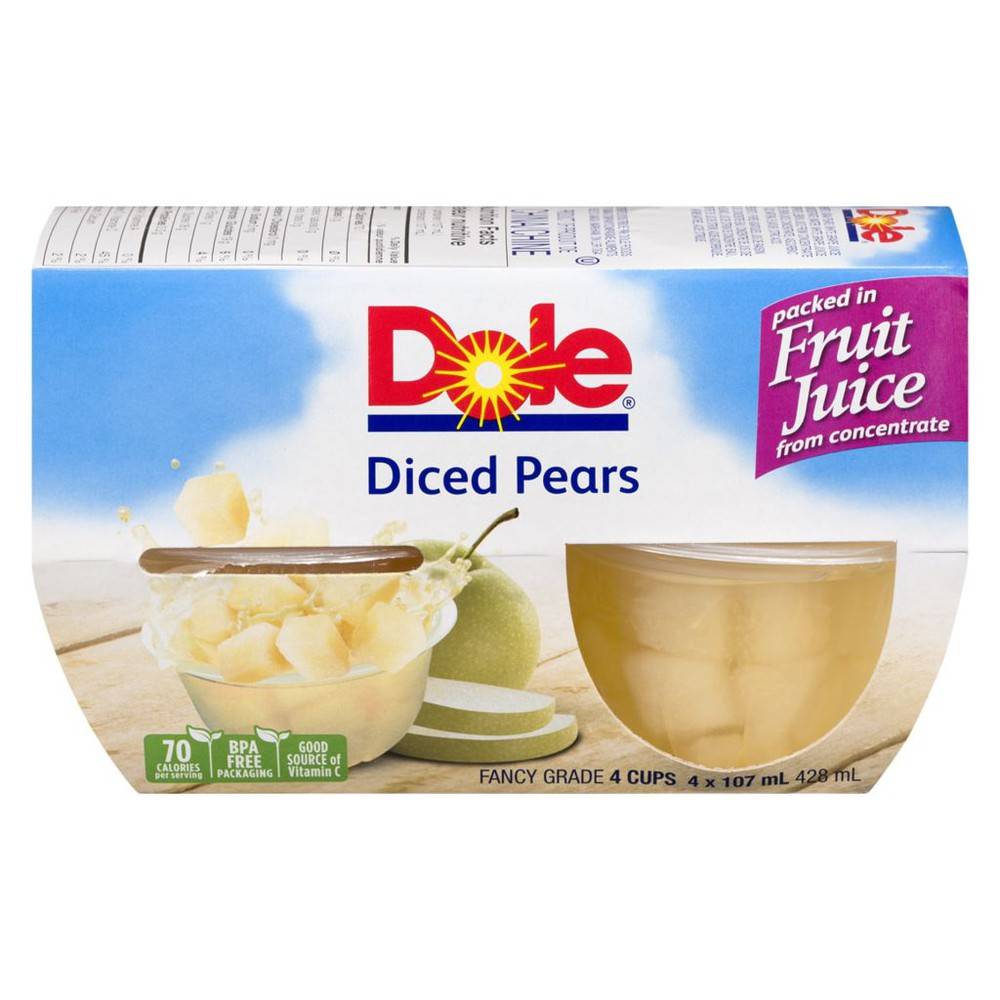 Dole Diced Pears Delivery Near Me Order Online Uber Eats