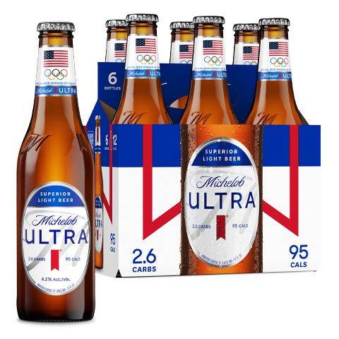 Michelob Ultra 6 Pack 12oz Bottle