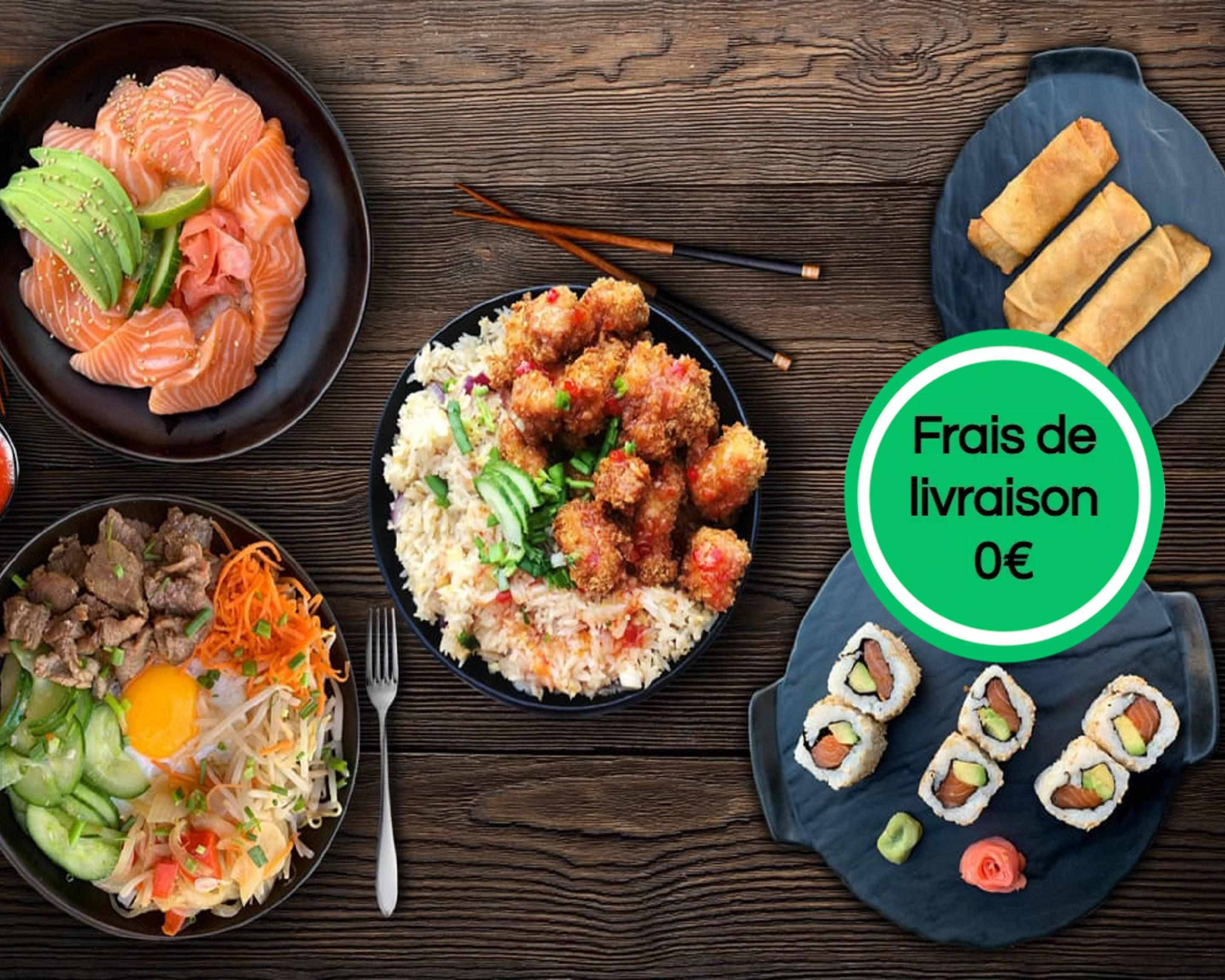 Livraison Asian Food by BAZE Clichy à Clichy Menu et prix Uber Eats