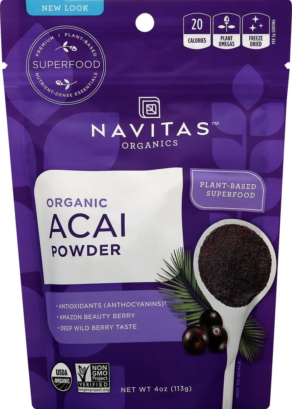 Navitas Organic Acai Powder (4 oz)