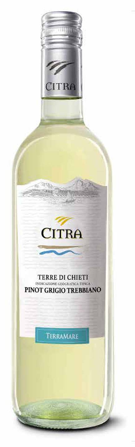 Citra Pinot Grigio Terre Di Chieti Trebbiano Wine (1.5 L)