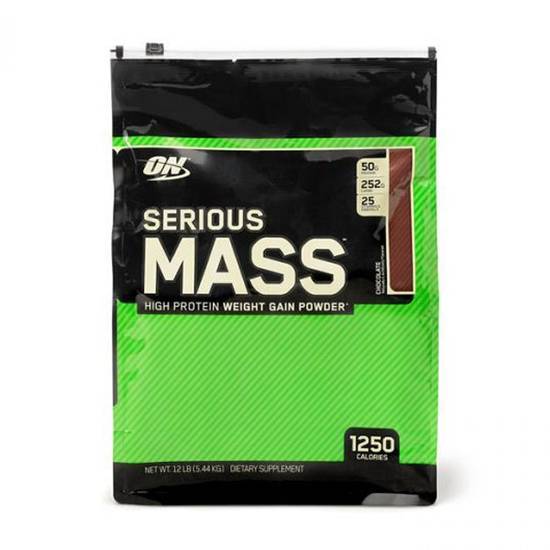 Optimum Nutrition on Serious Mass Choc 12lb (12lb)