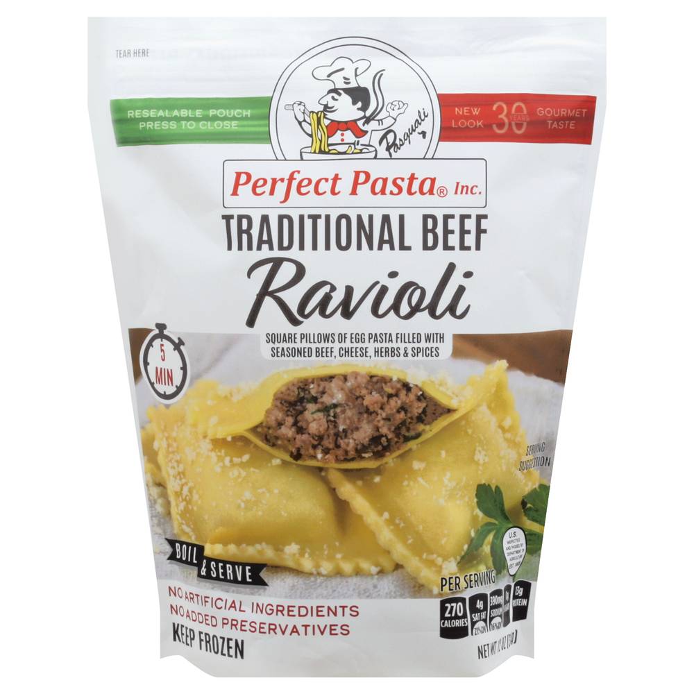 Perfect Pasta Traditional Beef Ravioli (12 oz)