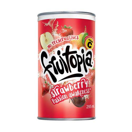 Fruitopia boisson amitiés fraises et fruits de la passion (295 ml) - strawberry passion awareness (295 ml)