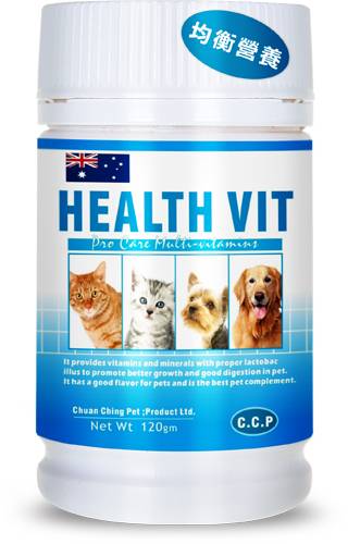 C.C.P綜合維他命120g/HEALTHVIT/4712257328221