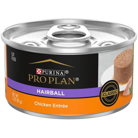 Pro Plan Purina Hairball Chicken Entree Cat Food